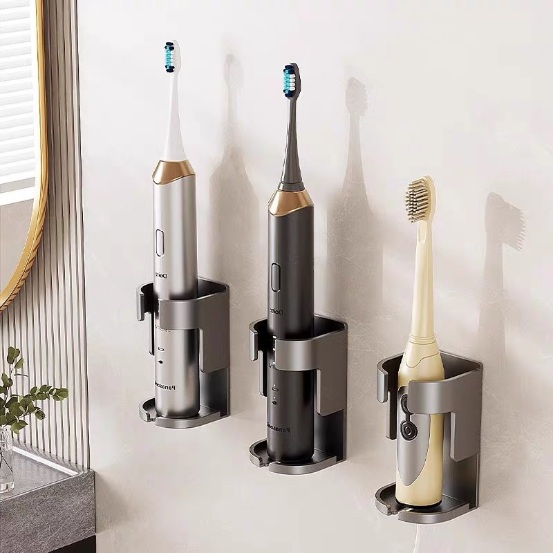 Wall Anchor Plastic - ที่ใส่แปรงสีฟันโลหะติดผนังชั้นวางแปรงสีฟันไฟฟ้าอเนกประสงค์อ่างอาบน้ําชั้นวางของไม้แขวนเสื้อ