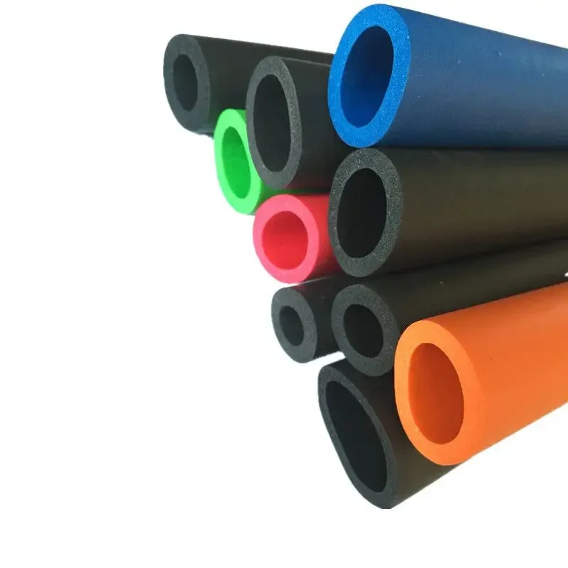 Pipe Insulation Foam - 1M อุปกรณ์ฟิตเนสบาร์จับความร้อนฉนวนกันความร้อนท่อฟองน้ำโฟมยางสีดำ6มม./10mm1 3มม./16มม./18มม.(เส้นผ่านศูนย์กลางภายใน)