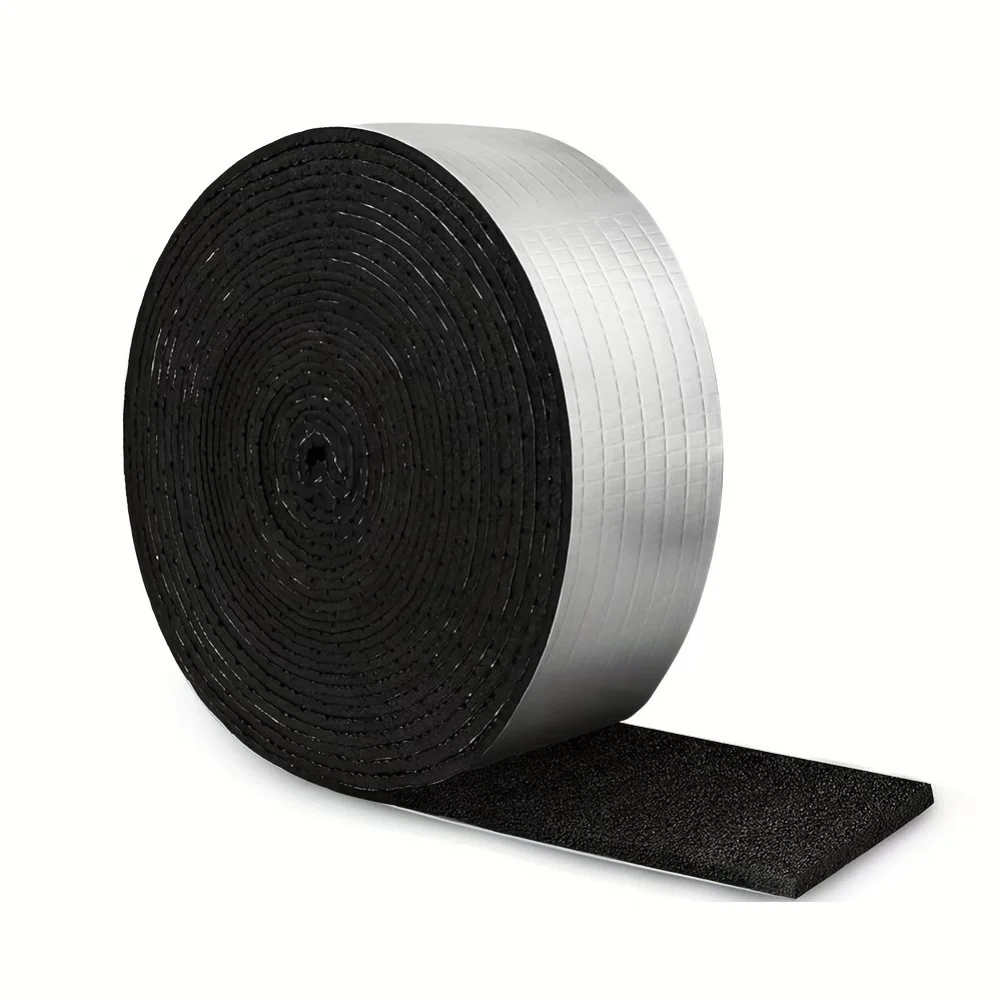 Pipe Insulation Foam - เทปฉนวนท่อภายนอกแบบยืดหยุ่น 10 ซม. x 10 ม.