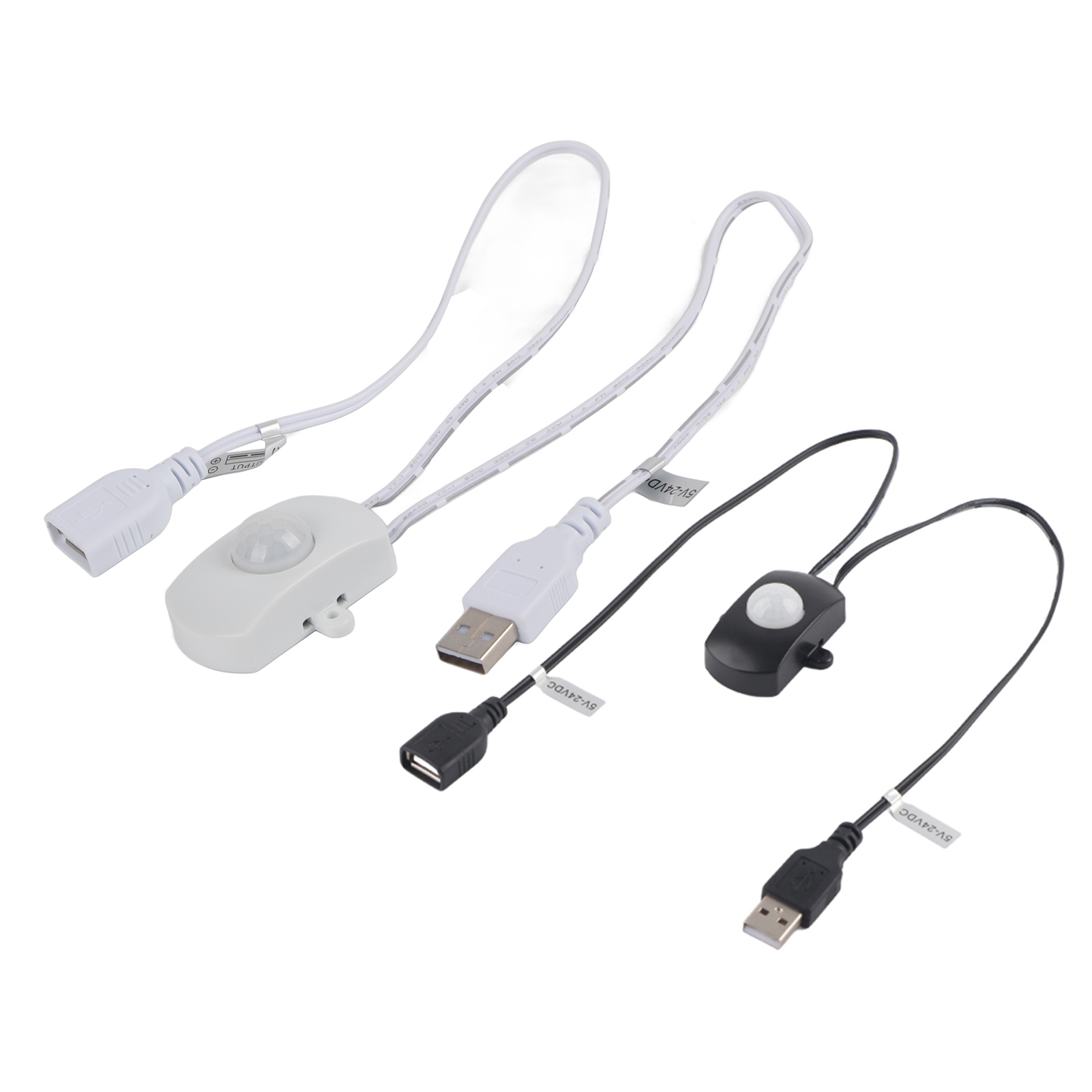 Home Improvement And Hardware - 2A DC5-24V มินิ PIR เซ็นเซอร์ตรวจจับความเคลื่อนไหวสวิตช์อัตโนมัติอินเทอร์เฟซ USB