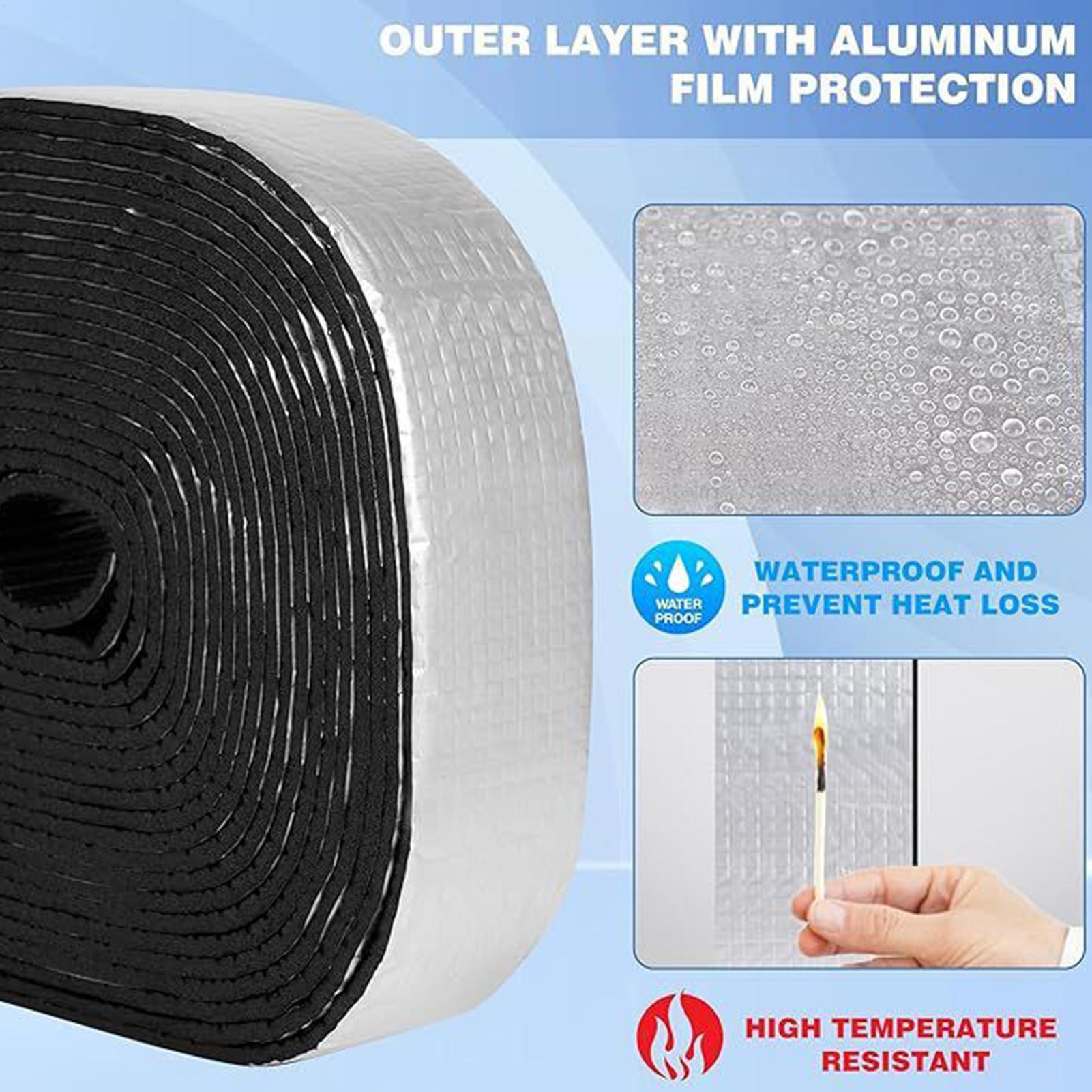 Pipe Insulation Foam - ฝาครอบท่อโฟม ระบบทำความร้อน ระบบทำความเย็น ห่อสะท้อนแสง ฉนวนกันความร้อนท่อน้ำสำหรับประตู หน้าต่าง