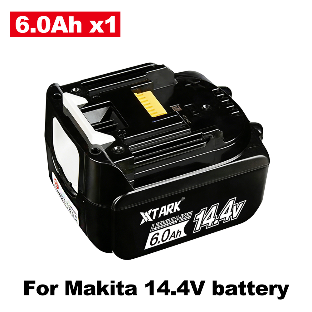 Makita Drill Hp1640 - แบตเตอรี่ลิเธียมไอออน 14.4V 6000mAh สำหรับเปลี่ยนแบตเตอรี่ Makita 14v