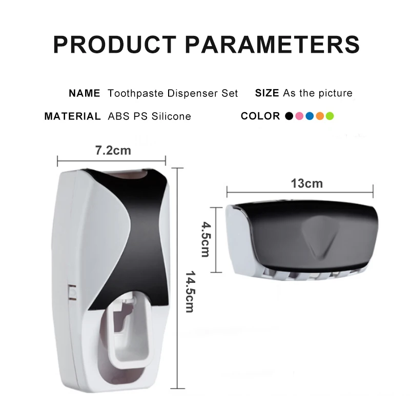 เครื่องจ่ายยาสีฟันอัตโนมัติ ชั - Wall Anchor Plastic บทวิจารณ์และราคา