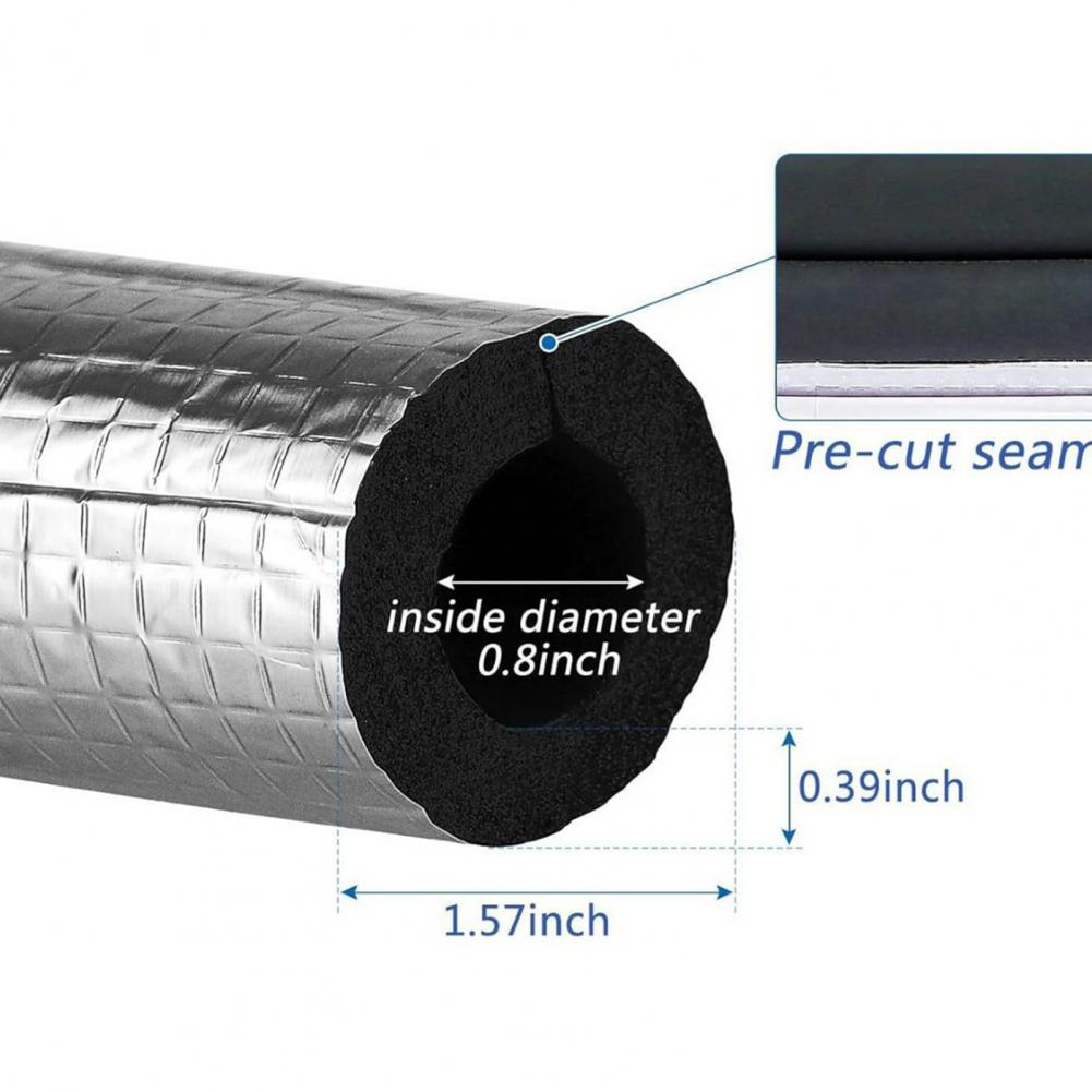 อุปกรณ์ป้องกันท่อในฤดูหนาว 10  - Pipe Insulation Foam บทวิจารณ์และราคา
