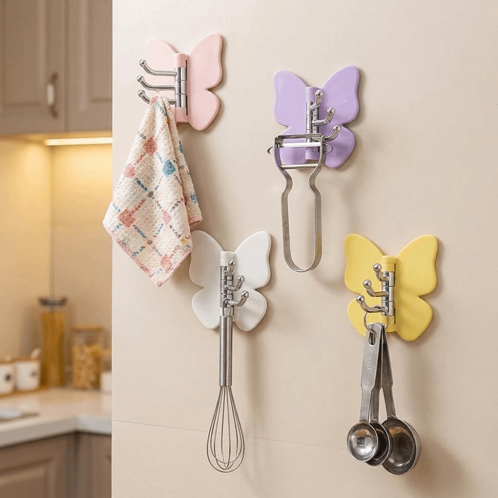 ตะขอแขวนผนังรูปผีเสื้อแบบหมุนไ - Wall Anchor Plastic บทวิจารณ์และราคา