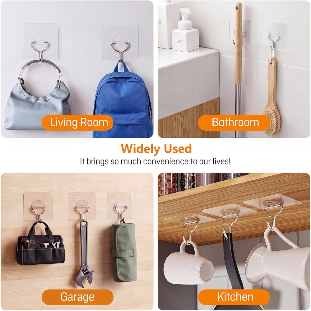 ตะขอแขวนผนังแบบติดแน่นพิเศษ รั - Home Improvement Kitchen บทวิจารณ์และราคา
