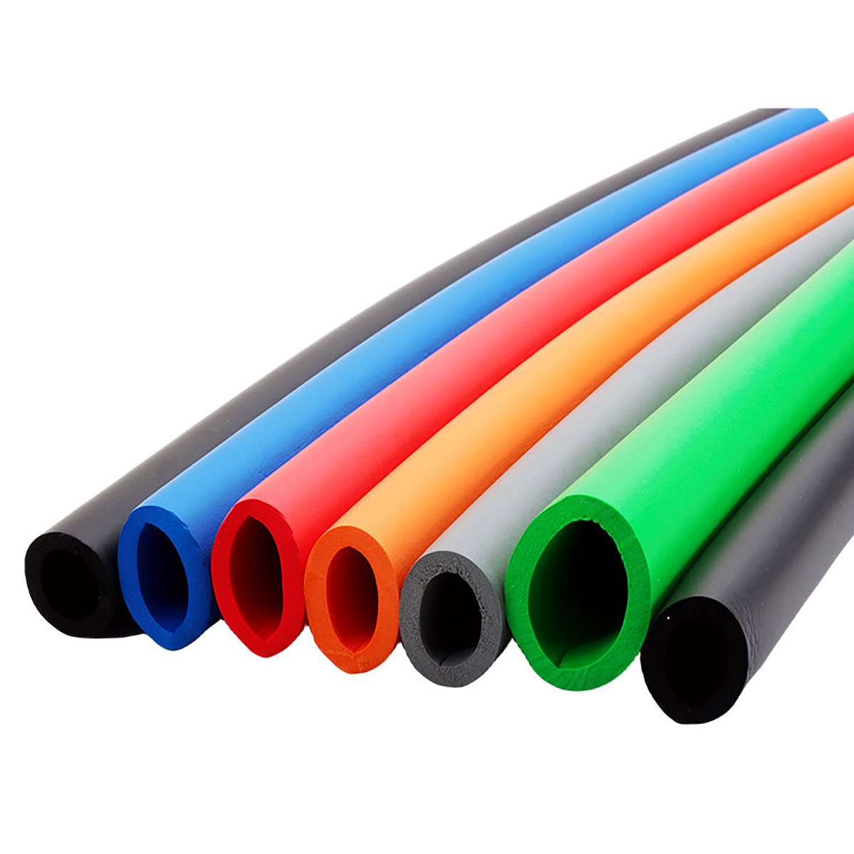 1 เมตรที่มีสีสัน NBR ฟองน้ําหล - Pipe Insulation Foam บทวิจารณ์และราคา
