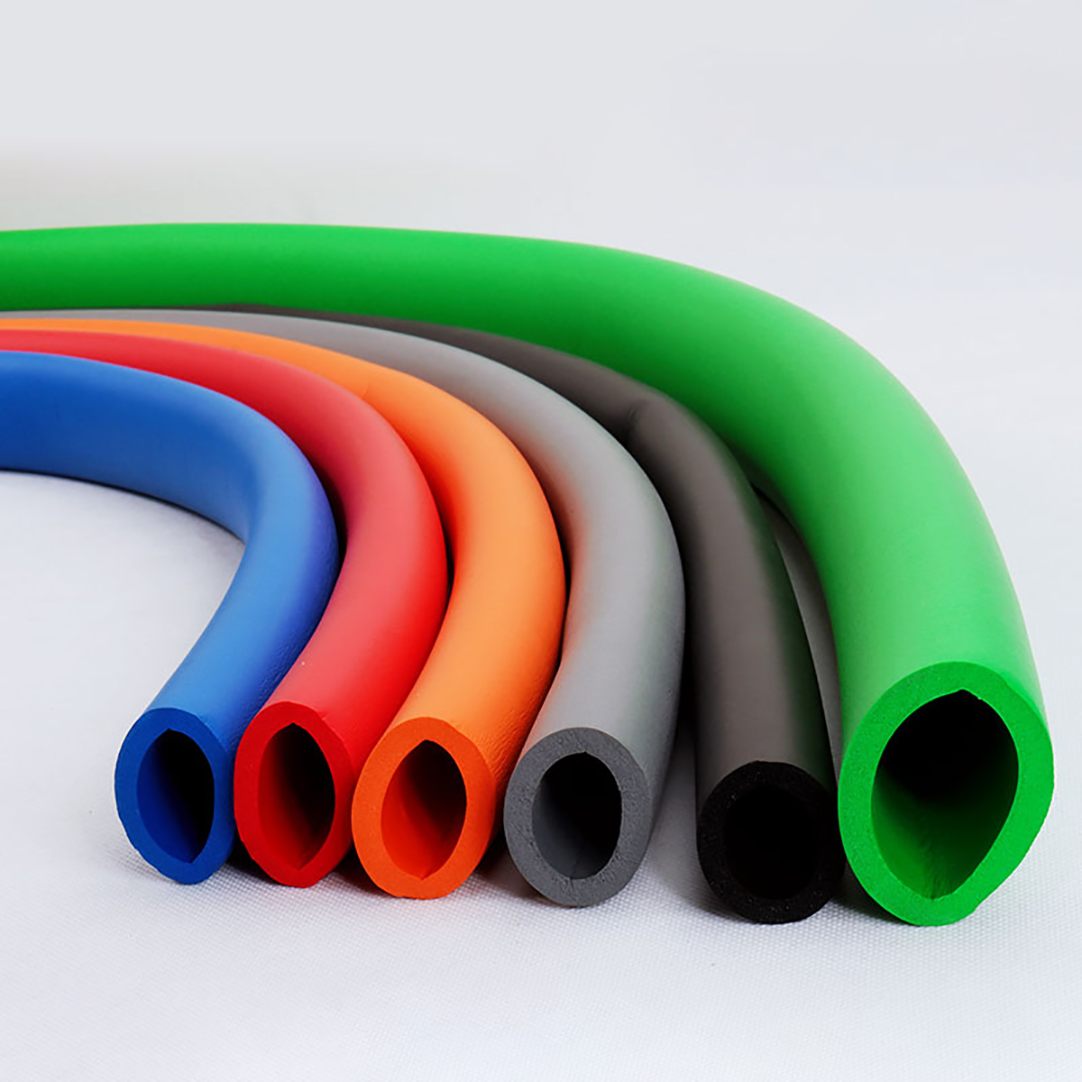 1 เมตรที่มีสีสัน NBR ฟองน้ําหล - Pipe Insulation Foam บทวิจารณ์และราคา