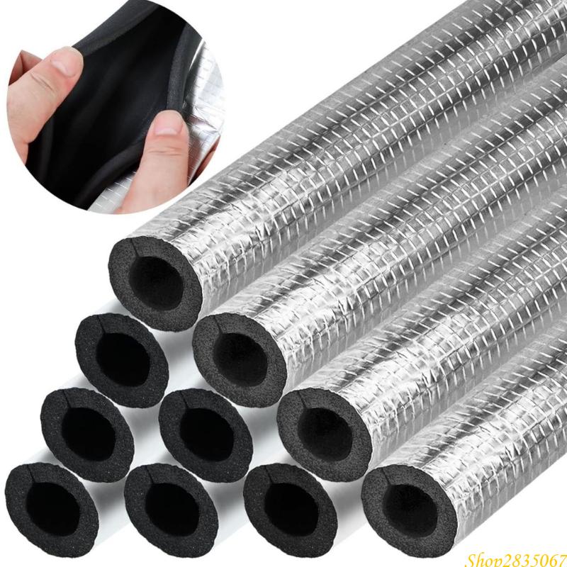 10 ชิ้นท่อฉนวนโฟมหลอดหนาฉนวนกั - Pipe Insulation Foam บทวิจารณ์และราคา