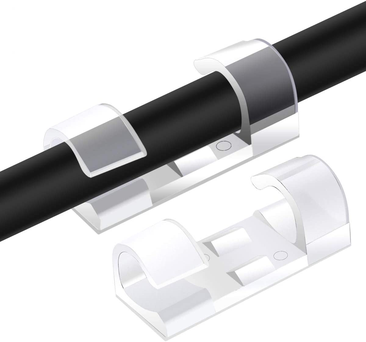 40PCS สายคลิปการจัดการสายเคเบิ - Wall Anchor Plastic บทวิจารณ์และราคา