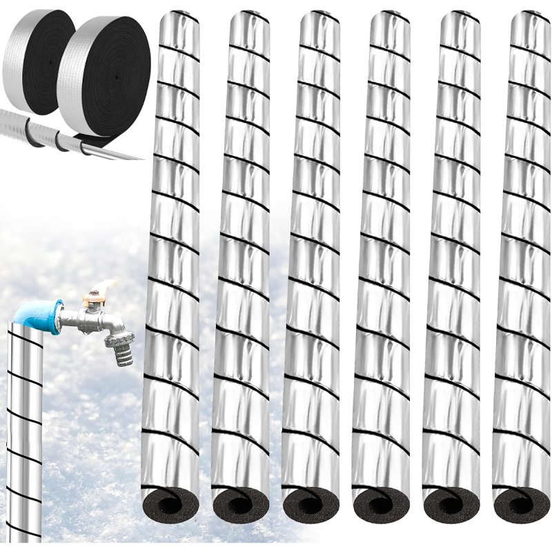 ฉนวนหุ้มท่อแบบมีกาวในตัว โฟมแล - Pipe Insulation Foam บทวิจารณ์และราคา