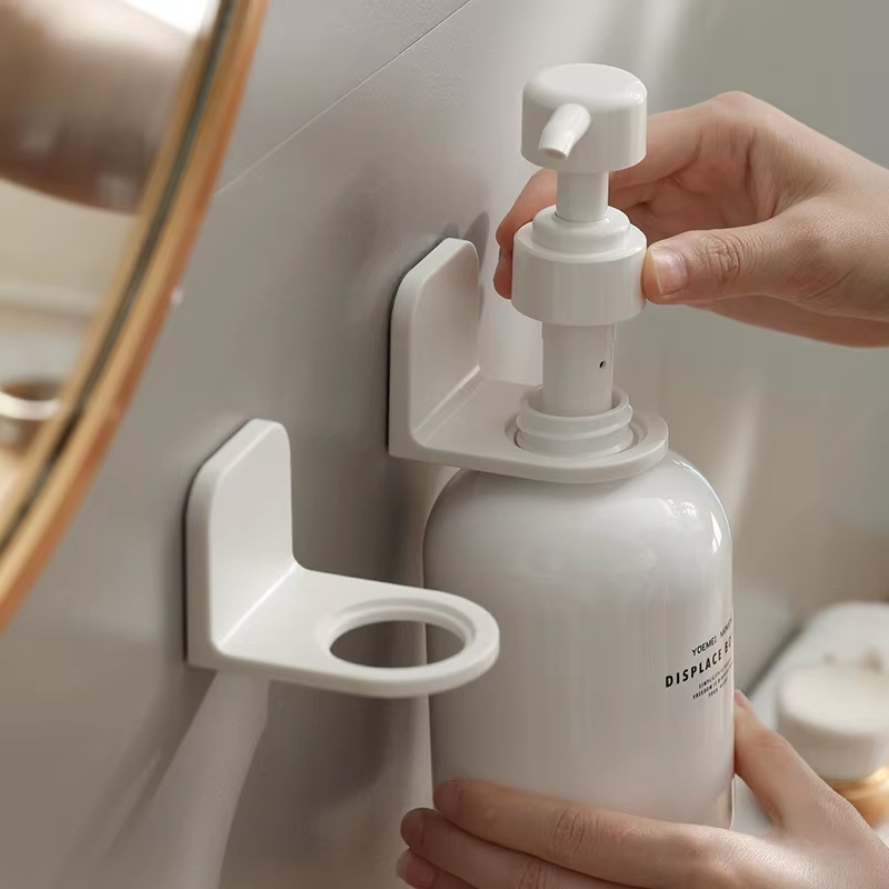 ติดผนังปรับผู้ถือขวดกาวแชมพูโล - Wall Anchor Plastic บทวิจารณ์และราคา