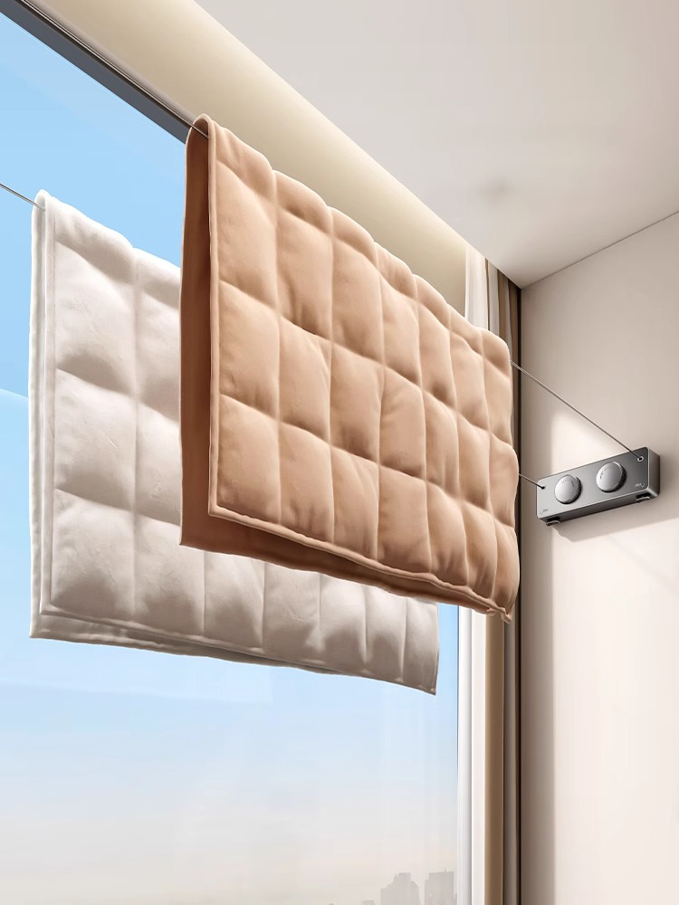 ราวตากผ้าแบบยืดหดได้ ราวแขวนผ้ - Wall Anchor Plastic บทวิจารณ์และราคา