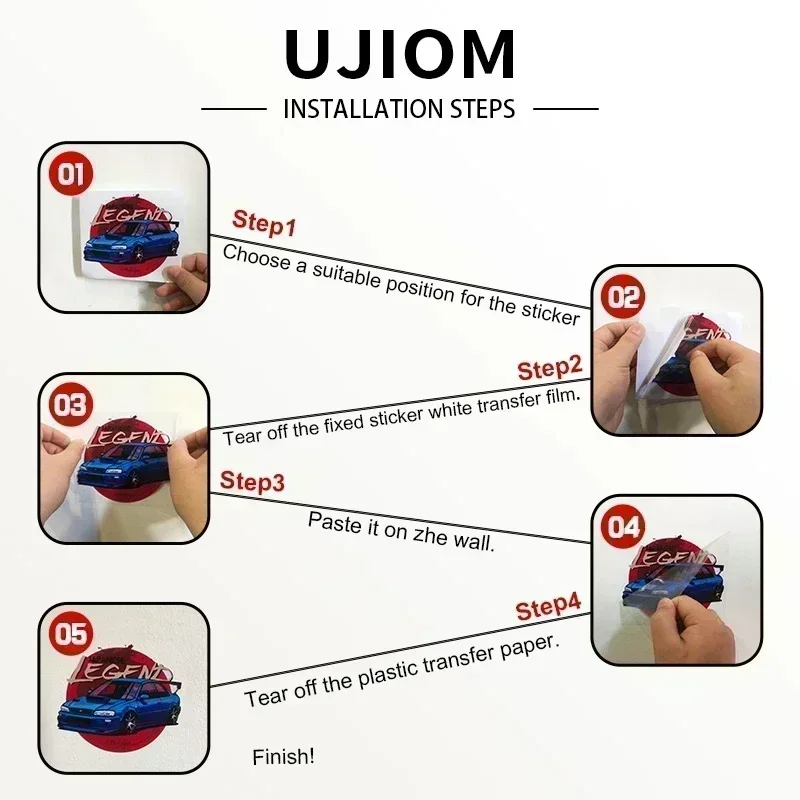 UJIOM ซิลลูเอท อะนิเมะ ฟิกเกอร - Vinyl Floor Plank บทวิจารณ์และราคา