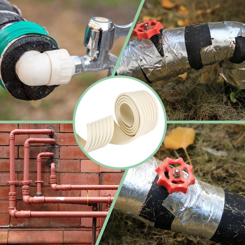 ฉนวนท่อโฟมกันไฟแบบยืดหยุ่น ทนค - Pipe Insulation Foam บทวิจารณ์และราคา