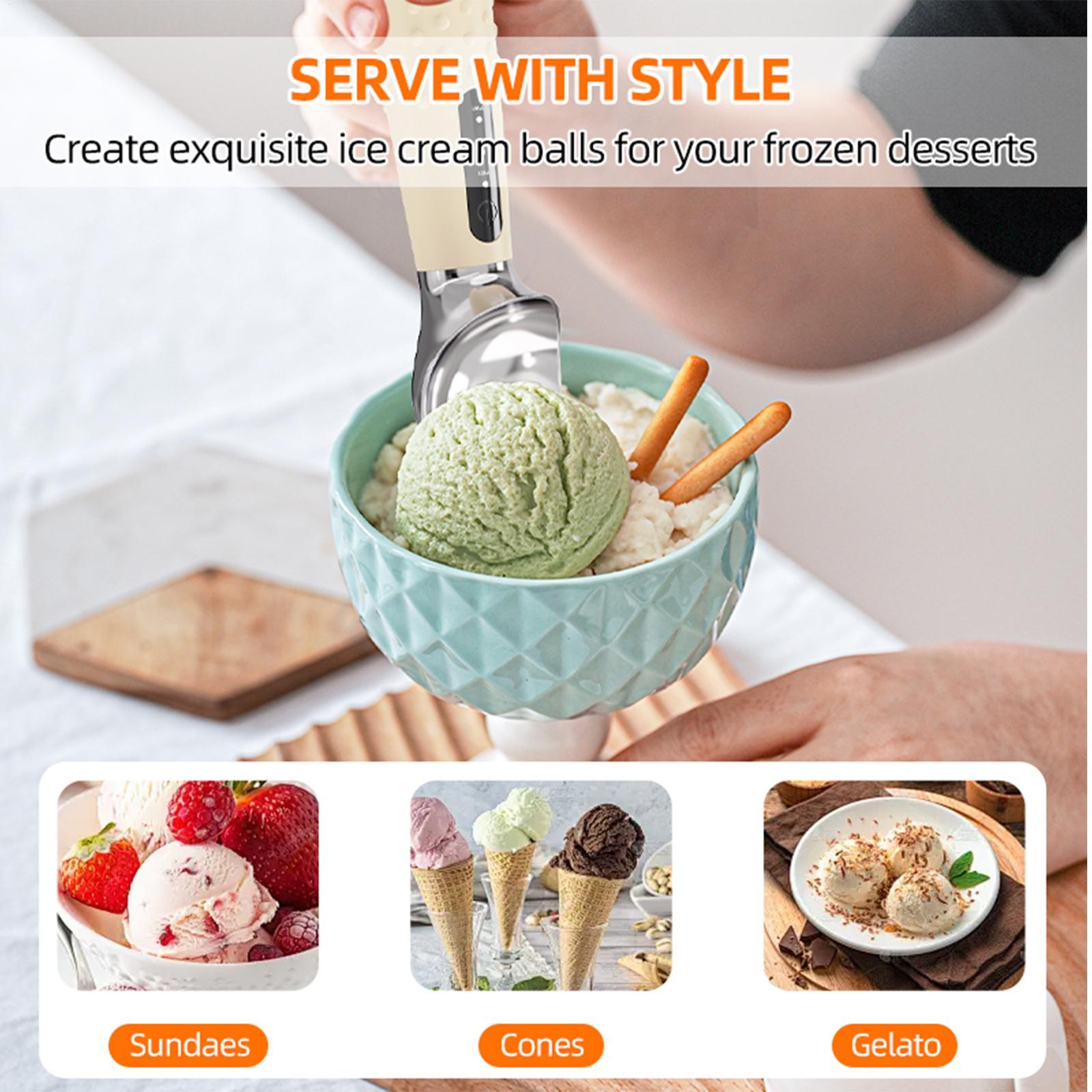 ที่ตักไอศกรีมไฟฟ้า เครื่องเสิร - Home Improvement Kitchen บทวิจารณ์และราคา