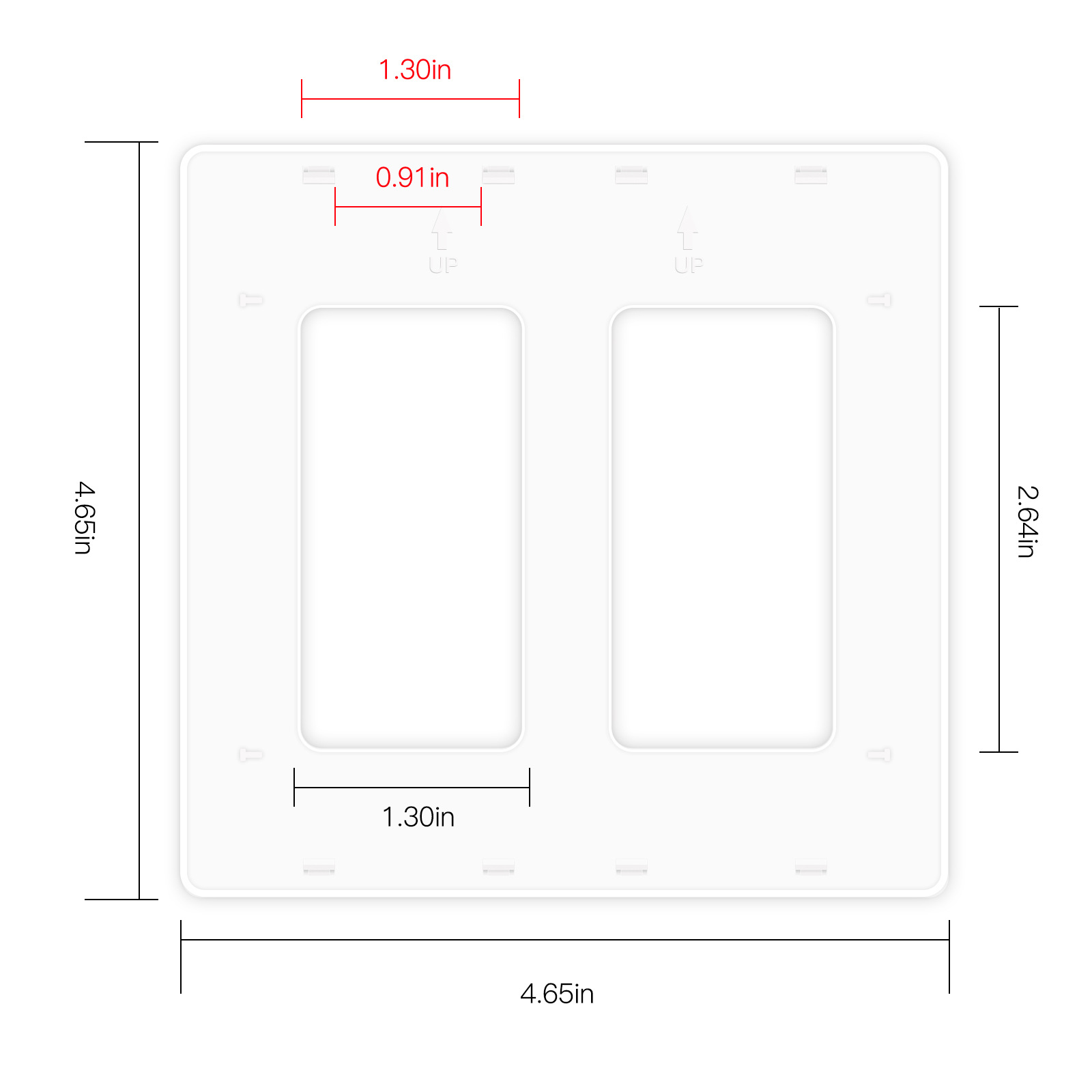แผงสวิตช์แบบ US/EU 2/3/4 ช่อง  - Home Improvement Kitchen บทวิจารณ์และราคา