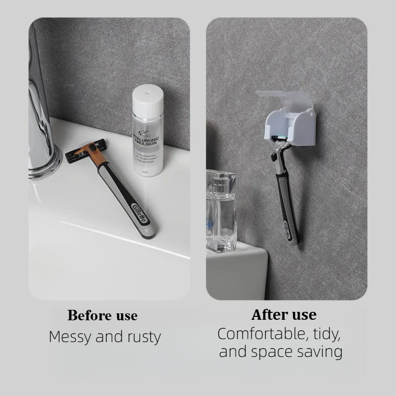 ผู้ชายเครื่องโกนหนวดมีดโกนแปรง - Wall Anchor Plastic บทวิจารณ์และราคา